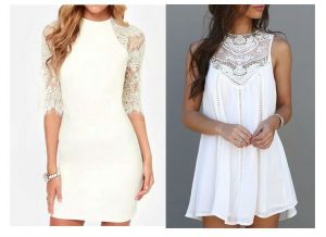 Ein Weißes Kleid Kombinieren  Kleider Weißes Kleid