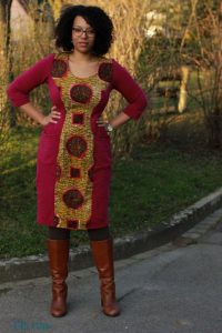Ellamaraschneckenkleid6  Afrikanische Kleidung