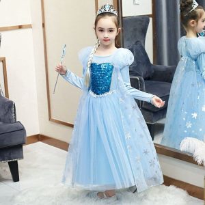Elsa Dressdisney Princess Costume Frozen Dresstoddler