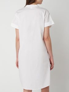 Emily Van Den Bergh Kleid Mit Fixiertem Aufschlag In Weiß