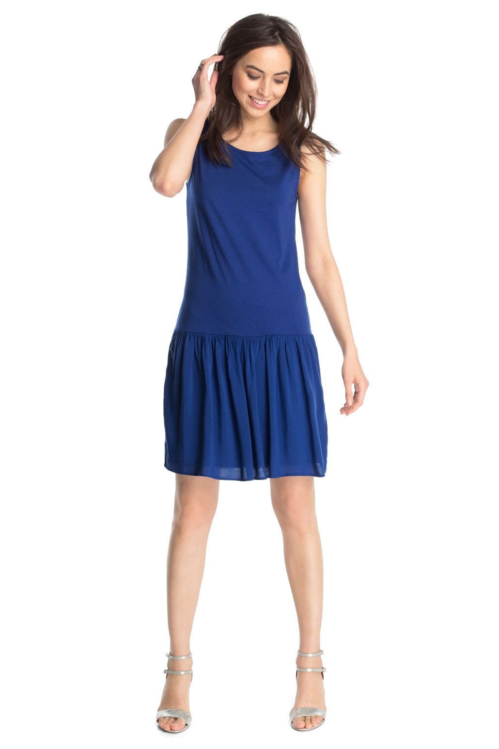 Esprit  Kleid Aus Luftigem Materialmix Im Online Shop