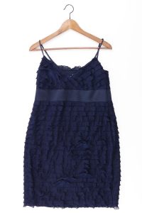 Esprit Kleid Für Damen Größe L Sehr Gut Blau Aus Polyester