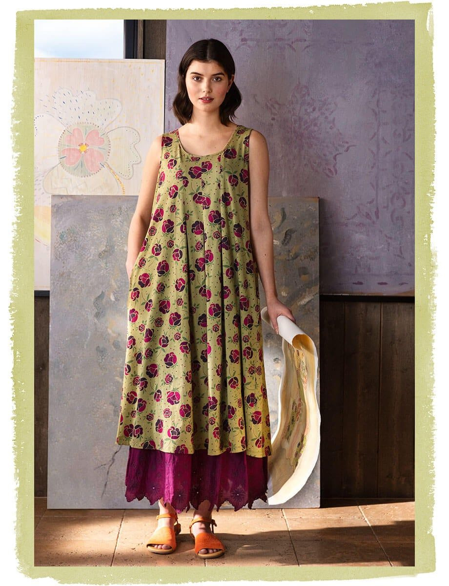 Floral Dresses In Organic Cotton Collection Summer 2020