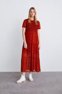 Floral Print Dress  Momwomancorner Shops  Zara United