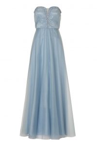 Formal Erstaunlich Langes Kleid Hellblau Stylish  Abendkleid