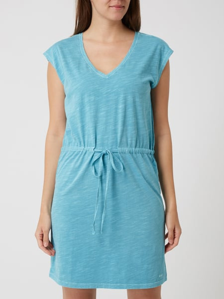 Gant Kleid Aus Baumwolle In Blau / Türkis Online Kaufen