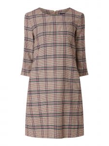 Gant Kleid Mit Glencheck In Weiß Online Kaufen 4032254 P