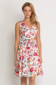 Glockenkleid Mit Blumenprint  Summer Dresses Fashion