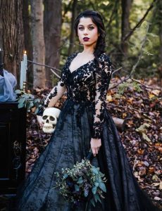 Gothic Kleider Hochzeit  Steampunk Brautkleider Lucardis