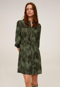 Grüne Blusenkleid  Shoppe Den Evergreen Der Mode Online