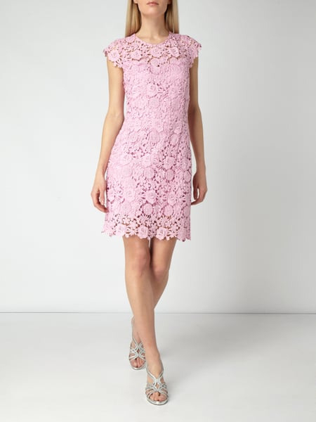 Guess Kleid 'Joya' Aus Häkelspitze In Rosé Online Kaufen
