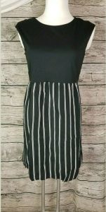 Hallhuber Damen Kleid Shirtkleid Kupferseide Schwarz Gr 3844 In Niedersachsen  Stuhr  Ebay
