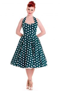 Hell Bunny 50Er Jahre Vintage Petticoat Punkte Kleid