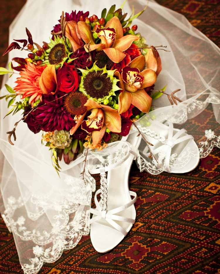 Herbst Brautstrauß  Ideen In Herbstlichen Farben  Motiven