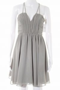 Hm Cocktailkleid Grau Elegant Damen Gr De 34 Kleid Dress