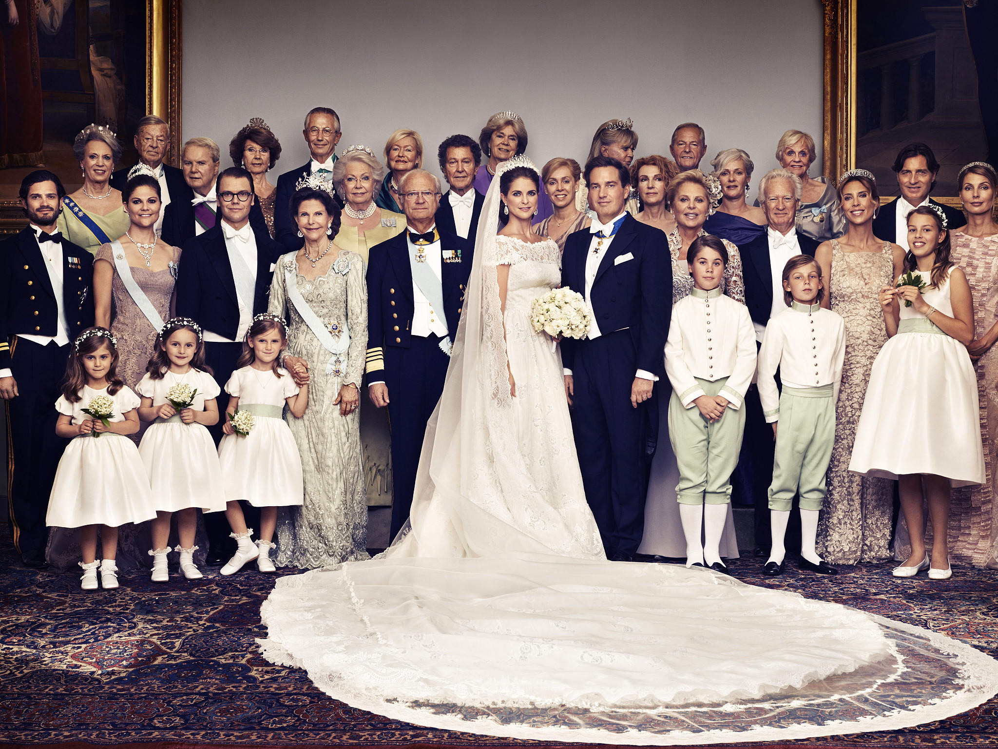 Hochzeit In Schweden Die Schönsten Bilder Von Madeleine