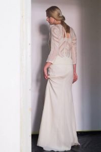 Hochzeit Kleid Haute Couture Hand Wolle Kleid Weiß Kleid