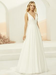 Hochzeitskleid Elodia Elfenbeinfarben  Samyra Fashion