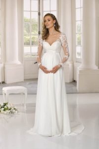 Hochzeitskleid Für Schwangere Braut  Ladybird  Stil 521073Zw