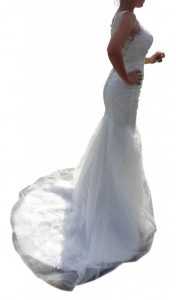 Hochzeitskleid In Weiß Für Für Die Braut Größe Xs