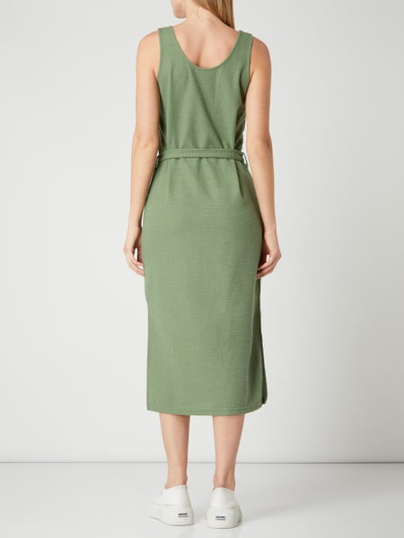 Ichi Kleid Mit Zierknopfleiste Modell 'Alabama' In Grün