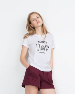 Image 1 Of Jewelled Tshirt From Zara With Images  Zara