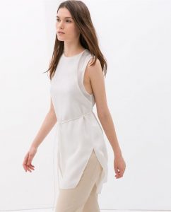 Image 3 Of Studio Sleeveless Tunic From Zara  Outfits