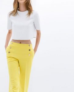 Image 4 Of Shiny Crop Sweater From Zara  Tuch Cropped
