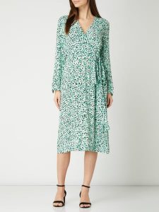 Inwear Kleid Mit Leopardenmuster Modell 'Cadi' In Grün
