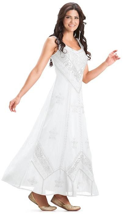 Isi  Renaissance Kleid  Weiß  Braut/Hochzeit  Debbysde