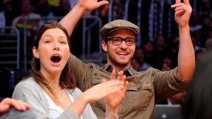 Justin Timberlake Und Jessica Biel Strahlen Um Die Wette
