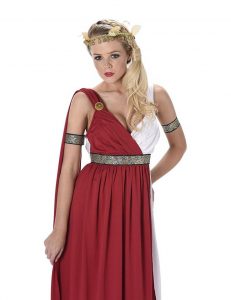 Karnival Costumes  Elegantes Römerinnen Kostüm Für Damen