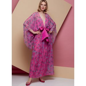 Kimono Kleid Vogue 1627  4248  Schnittmuster Kleid