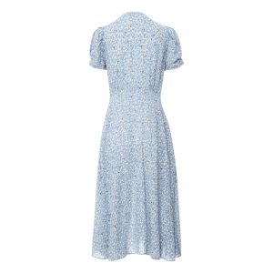 Kleid Adelaida Blau Sessun Mode Erwachsene