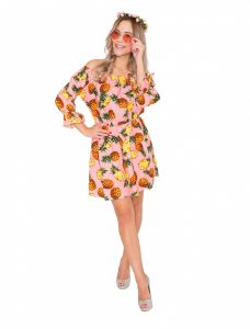 Kleid Ananas Pink Für Karneval  Fasching Kaufen » Deiters