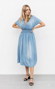 Kleid Danja Blau  Schickes Kleid In Jeansoptik  Guts
