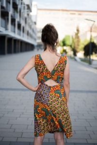 Kleid Flames  Modestil Kleider Nachhaltige Mode