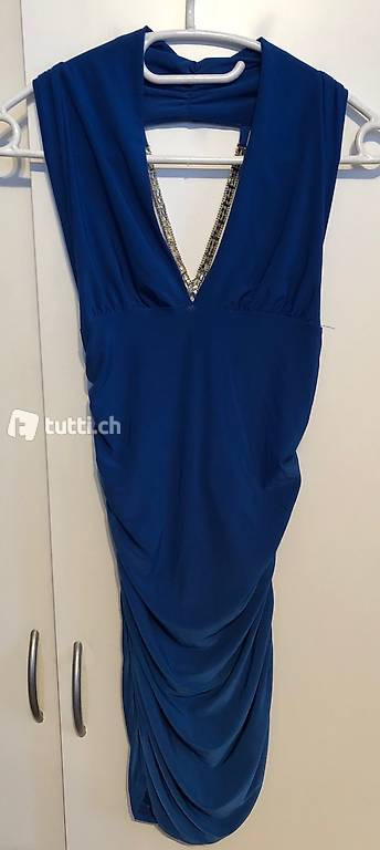 Kleid Königsblau Mit Strass In Zürich Kaufen  Tuttich