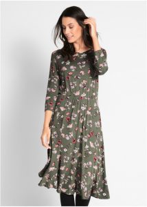 Kleid Mit Blumenprint 3/4Arm  Designt Von Maite Kelly