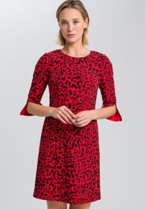 Kleid Mit Leopardendruck  Kleider  Röcke  Sale