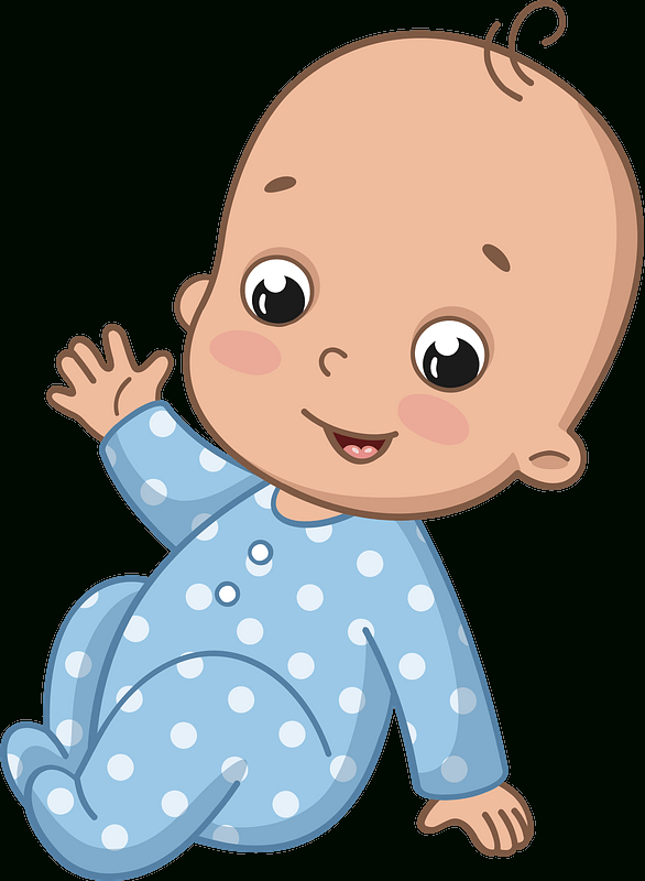 Kleid Mit Schleppe Get 42 44 Cartoon Baby Boy Clipart