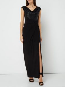 Kleid Mit Wasserfallausschnitt Online Kaufen Pc Online Shop
