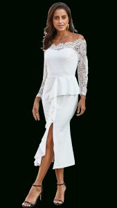 Kleid Orlanda  Weiß 22