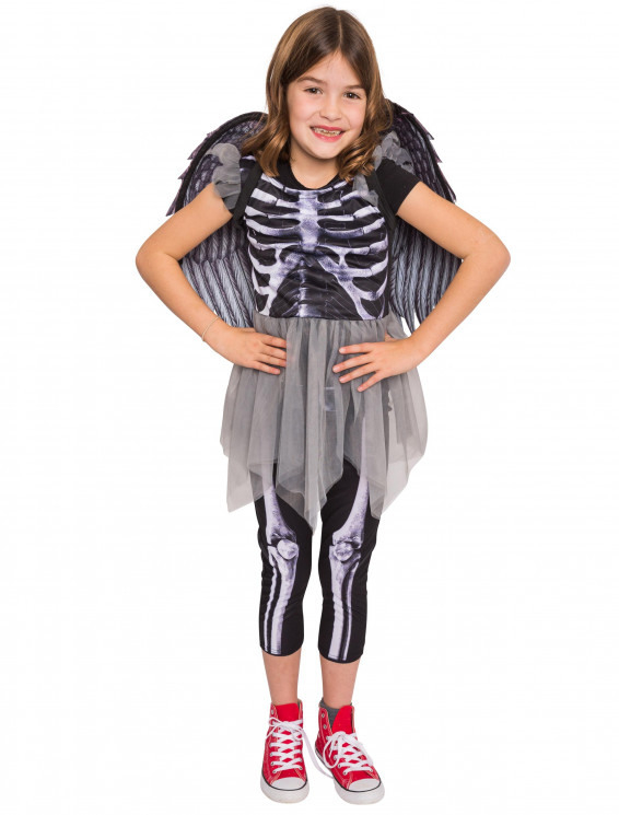 Kleid Skelett Kinder Für Halloween Kaufen » Deiters