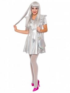 Kleid Space Silber Für Karneval &amp; Fasching Kaufen » Deiters