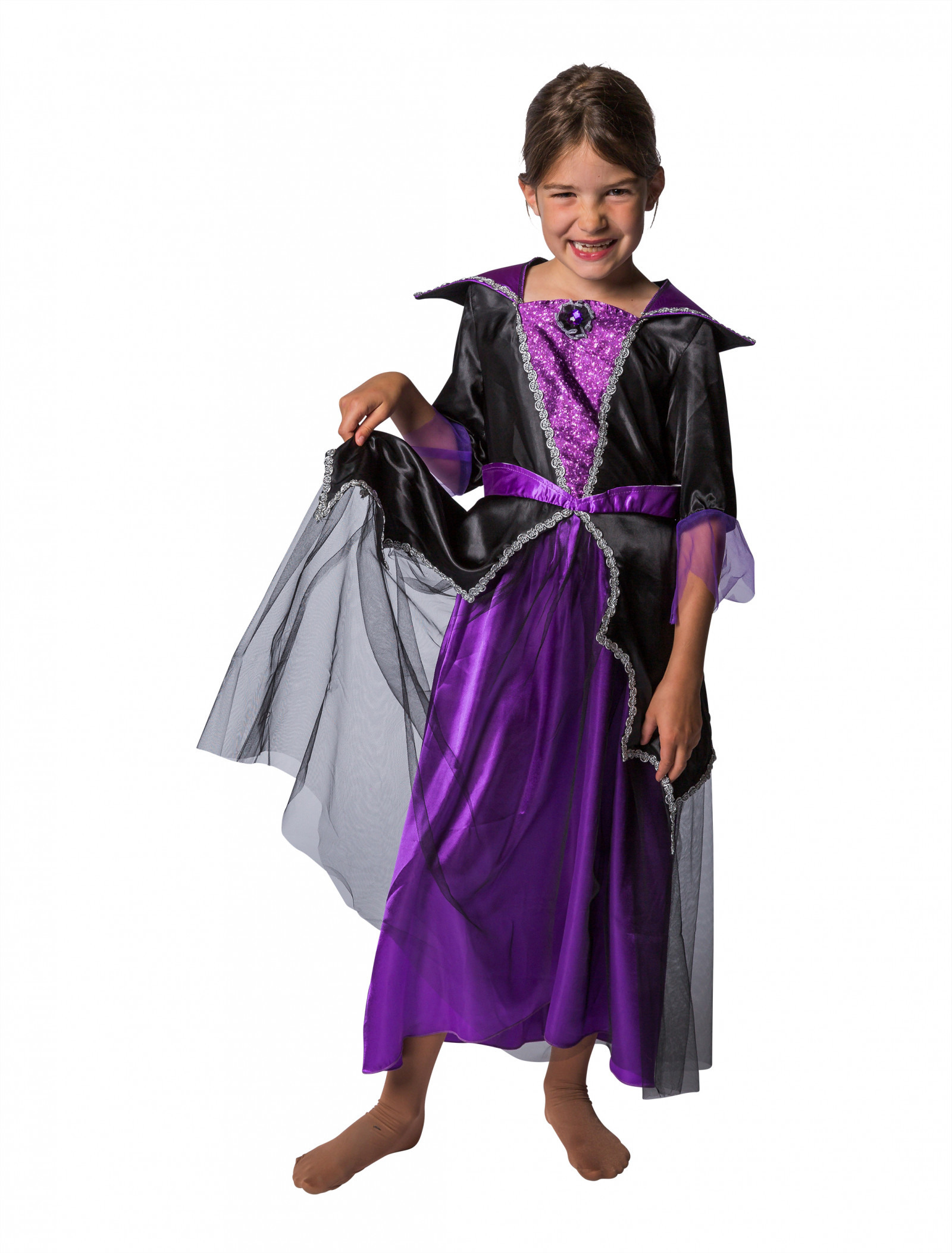 Kleid Vampir Kinder Lila Für Halloween Kaufen » Deiters