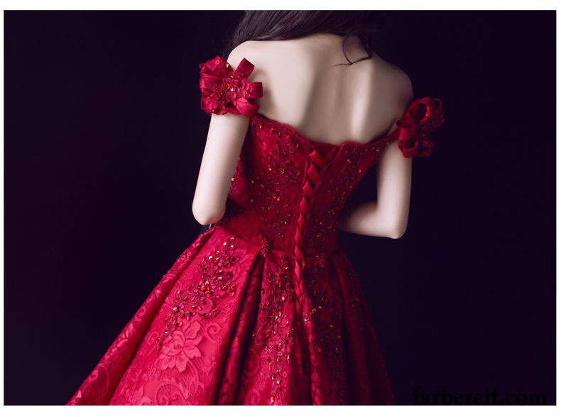 Kleider Günstig Online Bestellen Rote Winter Kleid Kurzer
