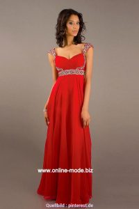 Klug Abendkleid Rot Lang Damen Kleid Abendkleid In Rot