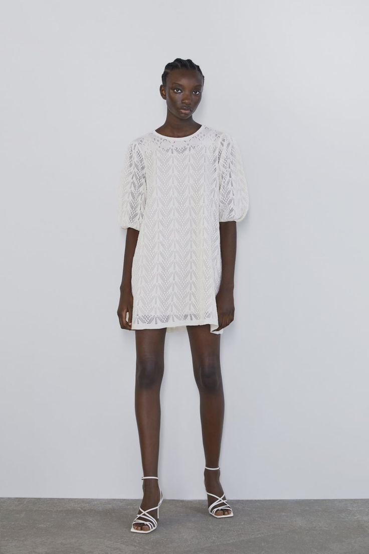 Knitted Mini Dress  New Inwoman  Zara United Kingdom