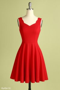 Kurze Kleider Rot  Abendkleider